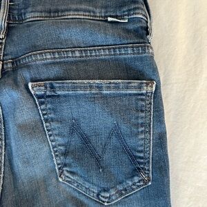 MOTHER jeans insider crop step fray wash turn of the tide style 1157 - size 28